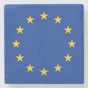 EU-vlag Stenen Onderzetter
