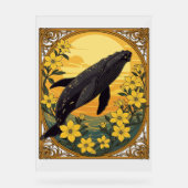 Eubalaena glacialis Et Fleurs Jaunes De Jasmin (Recto)