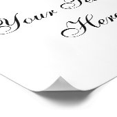 Eucalyps Waterverf Aangepast Poster tekst (Hoek)