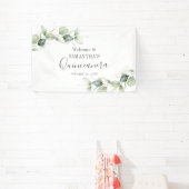 Eucalyptus 15e verjaardag Quinceanera Celebration Spandoek (Insitu)