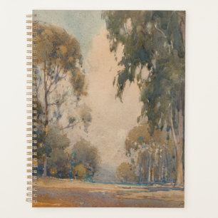 Eucalyptus (1922) - Délicat Aquarelle Botanique