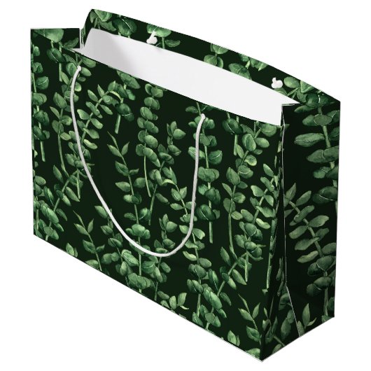 Eucalyptus 2 groot cadeauzakje (Achterkant Gekanteld)