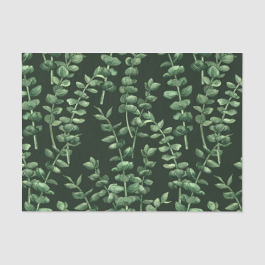 Eucalyptus 2 tissuepapier (Voorkant)