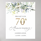 Eucalyptus 70e anniversaire Mariage Affiche de bie (Devant)