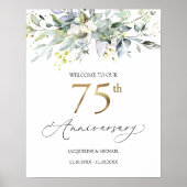 Eucalyptus 75e anniversaire Mariage Affiche de bie (Devant)