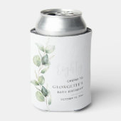 Eucalyptus 80e Waterverf Blikjeskoeler (Blikje Voorkant)