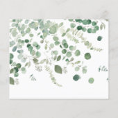Eucalyptus Advies voor de Bruid Kaarten (Achterkant)