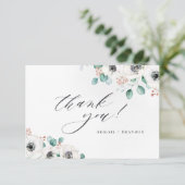 Eucalyptus anemone floral rustique merci (Debout devant)