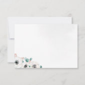 Eucalyptus anemone floral rustique merci (Dos)