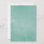 Eucalyptus Anemone Geometric Weddenschap Update Kaart (Achterkant)