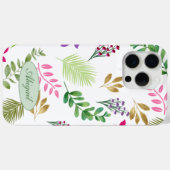 Eucalyptus Aquarelle Botanique iPhone / coque ipad (Verso (horizontal))