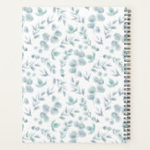 Eucalyptus aquarelle hebdomadaire et mensuelle 202 (Dos)