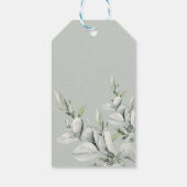 Eucalyptus Australian Birthday Hartelijk dank Cadeaulabel (Achterkant)