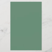 Eucalyptus Baby shower Game Voorspellingen & Advie Flyer (Achterkant)