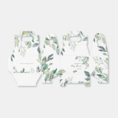 Eucalyptus Baby shower Succulent botanisch script Bedankdoosjes (Uitgevouwen)