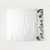 Eucalyptus Backdrop Photo Booth Wandkleed (Voorkant (horizontaal))