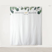 Eucalyptus Backdrop Photo Booth Wandkleed (Voorkant)