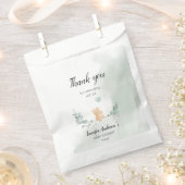 Eucalyptus Beer Baby shower Bedankzakje (Geknipt)