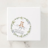 Eucalyptus beer Pop het als ze baby shower pop Bedankjes Labels (In situ)