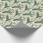 Eucalyptus betegelde elegant Weddenschap Cadeaupapier (Hoek)