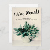 Eucalyptus bewegende aankondiging Upload uw foto (Voorkant / Achterkant)