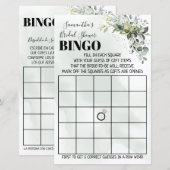 Eucalyptus Bingo Vrijgezellenfeest tweetalige game (Voorkant / Achterkant)