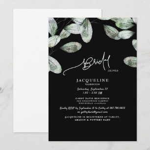 Eucalyptus Black Bruid Douche Kaart