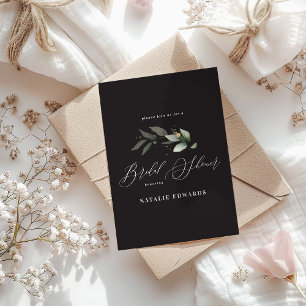 Eucalyptus Black gold vrijgezellenfeest Save The Date