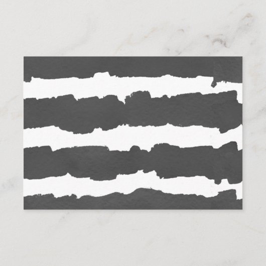 Eucalyptus black white baby shower book request en informatiekaartje (Achterkant)