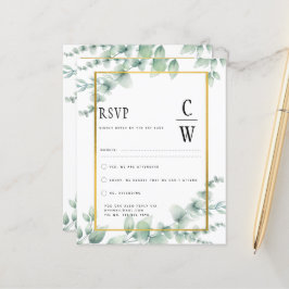 Eucalyptus Bladeren TROUWEN Groene decoratie GOUD