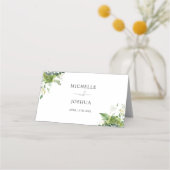 Eucalyptus Bloemengroen Elegante bruiloft (Achterkant)