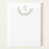 Eucalyptus Bloemenkruis Engel Doop Planner (Achterkant)