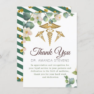 Eucalyptus Bloom Doctor   Verpleegkundige bedankt 