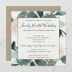 EUCALYPTUS BLUSH ROOS FOLIAGE WORKSHOP EVENT KAART