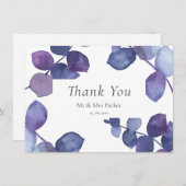 Eucalyptus Boho dank u Bedankkaart (Voorkant / Achterkant)