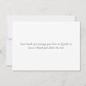 Eucalyptus Boho Merci Mariage verdoyant (Dos)