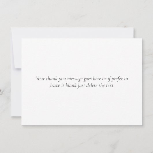 Eucalyptus Boho Merci Mariage verdoyant (Dos)