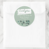 Eucalyptus borst wrijven / balsem label (Tas)