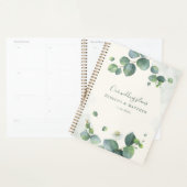 Eucalyptus Botanique Script Mariage de verdure (Devant avec enveloppe)