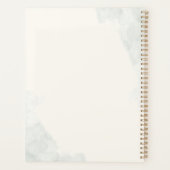 Eucalyptus Botanique Script Mariage de verdure (Dos)