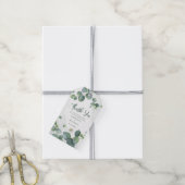 Eucalyptus Botanisch groen Trouwgunst Cadeaulabel (Met Touw)