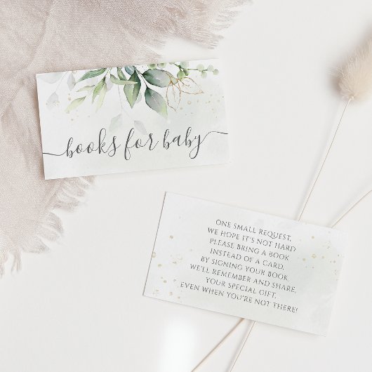 Eucalyptus Botanische Gold Book Request Informatiekaartje