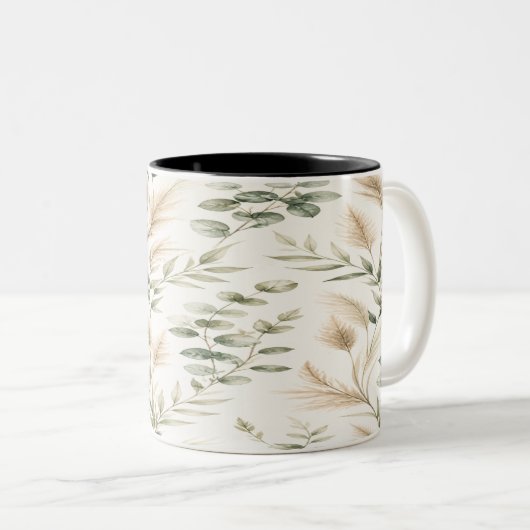 Eucalyptus botanische mok (Voorkant rechts)