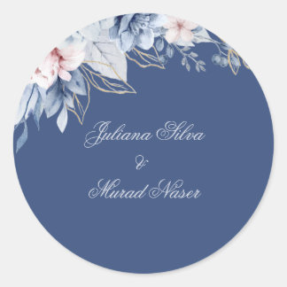 Eucalyptus Botanische Trouwstickers Favor Label