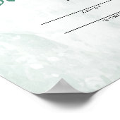 Eucalyptus Botannical Wedding Certificate Poster (Hoek)