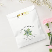 Eucalyptus Bouquet Wedding Bedankzakje (Gezegeld)