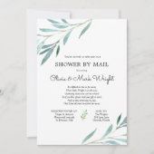 Eucalyptus Branches Baby shower per Mail Kaart (Voorkant)