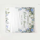 Eucalyptus Bruiloft Chic Fotohokje Achtergrond Wandkleed (Voorkant (horizontaal))