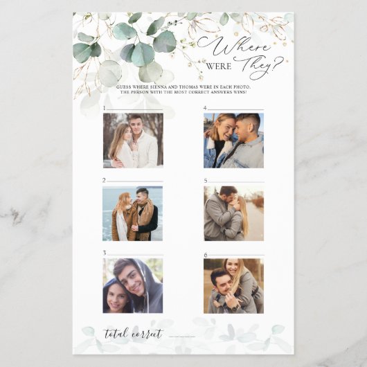 Eucalyptus bruiloft Vrijgezellenfeest waar waren z Flyer (Voorkant)