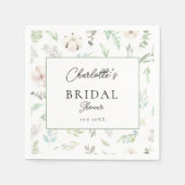 Eucalyptus Bruiloftsfeest Servet (Voorkant)